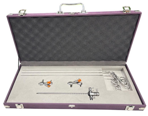 Laparoscopic cystoscopy - laparoscopic,