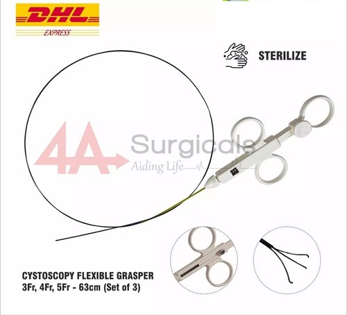Cystoscopy flexible grasper - flexible,