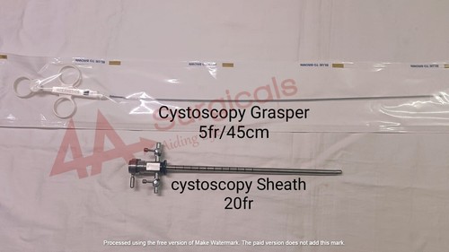 Cystoscopy sheath with - cystoscopy,